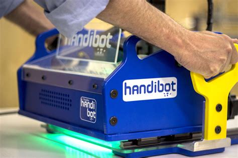 The Handibot, a Portable CNC Mill with Unlimited 